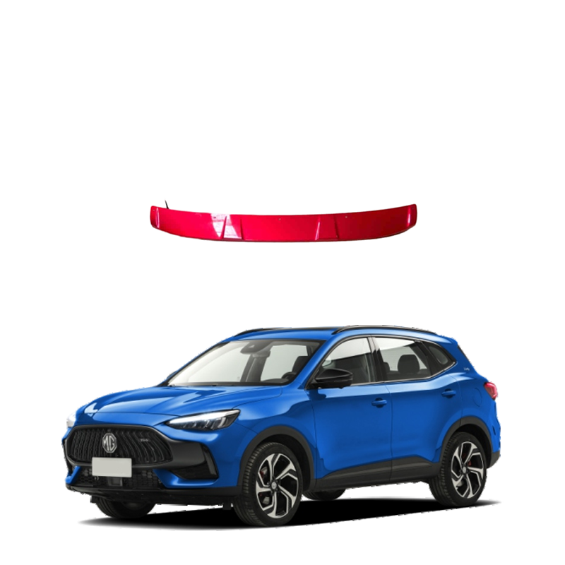 Передняя накладка бампера, красная, 10928307